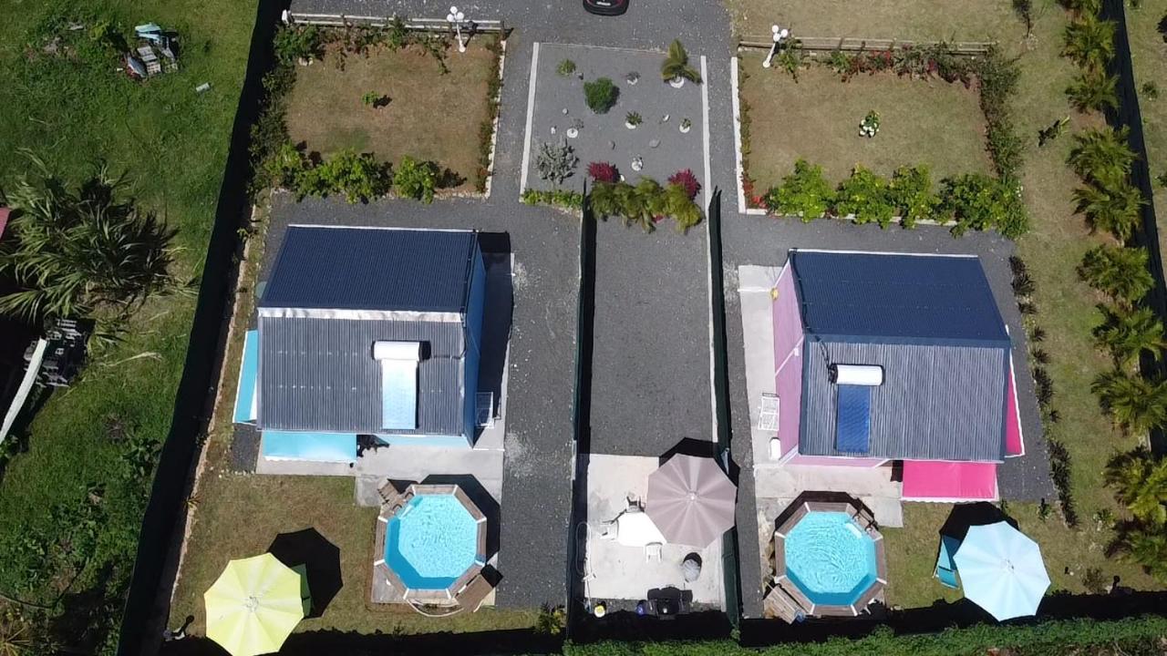 Les Jardins De Chantilly -Bungalows 4 Etoiles Avec Jardins Et Piscines Privees Baie-Mahault Bilik gambar