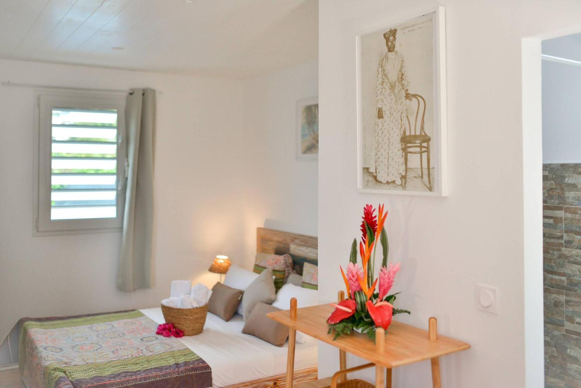 Les Jardins De Chantilly -Bungalows 4 Etoiles Avec Jardins Et Piscines Privees Baie-Mahault Bilik gambar
